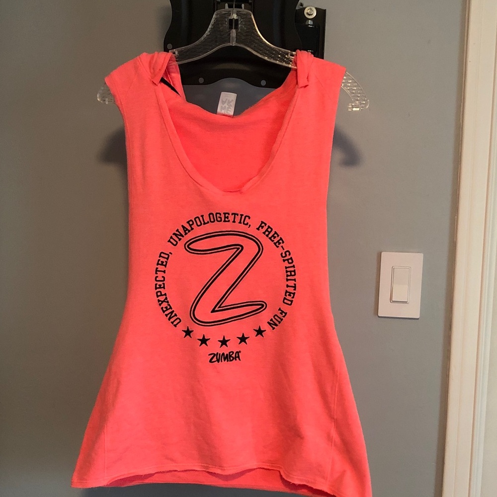 Zumba Fitness Neon Pink Tank Top
